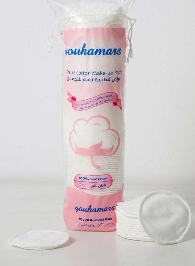 Gouhamars Pure Cotton Pads 80
